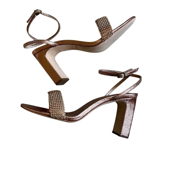 LOEFFLER RANDALL - NIB Shay High Heel Ankle Wrap Sandal Sz 8 - Picture 8 of 13